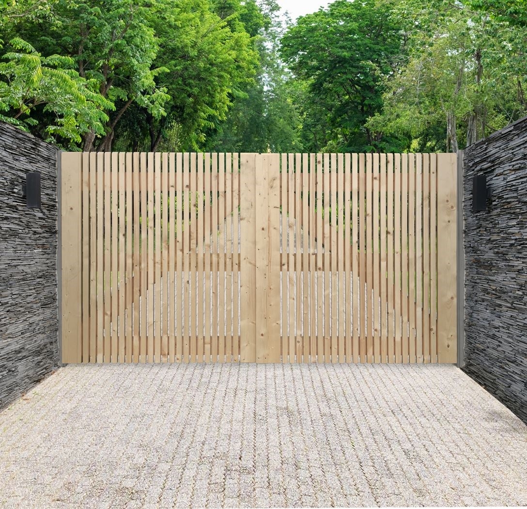 Draaipoort 'Marc' - Naaldhout