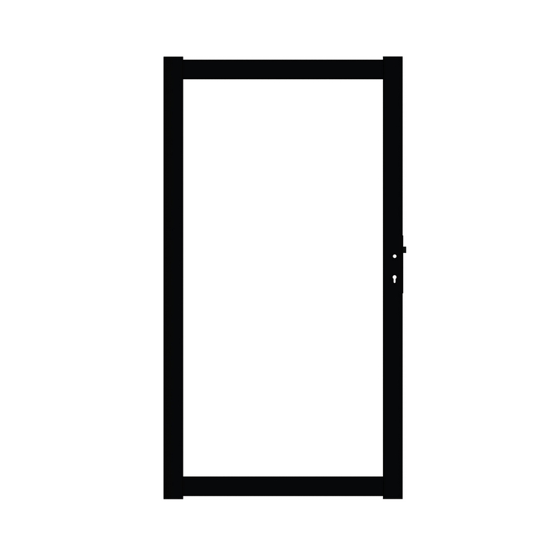 Aluminium poortkader - Composietplanken