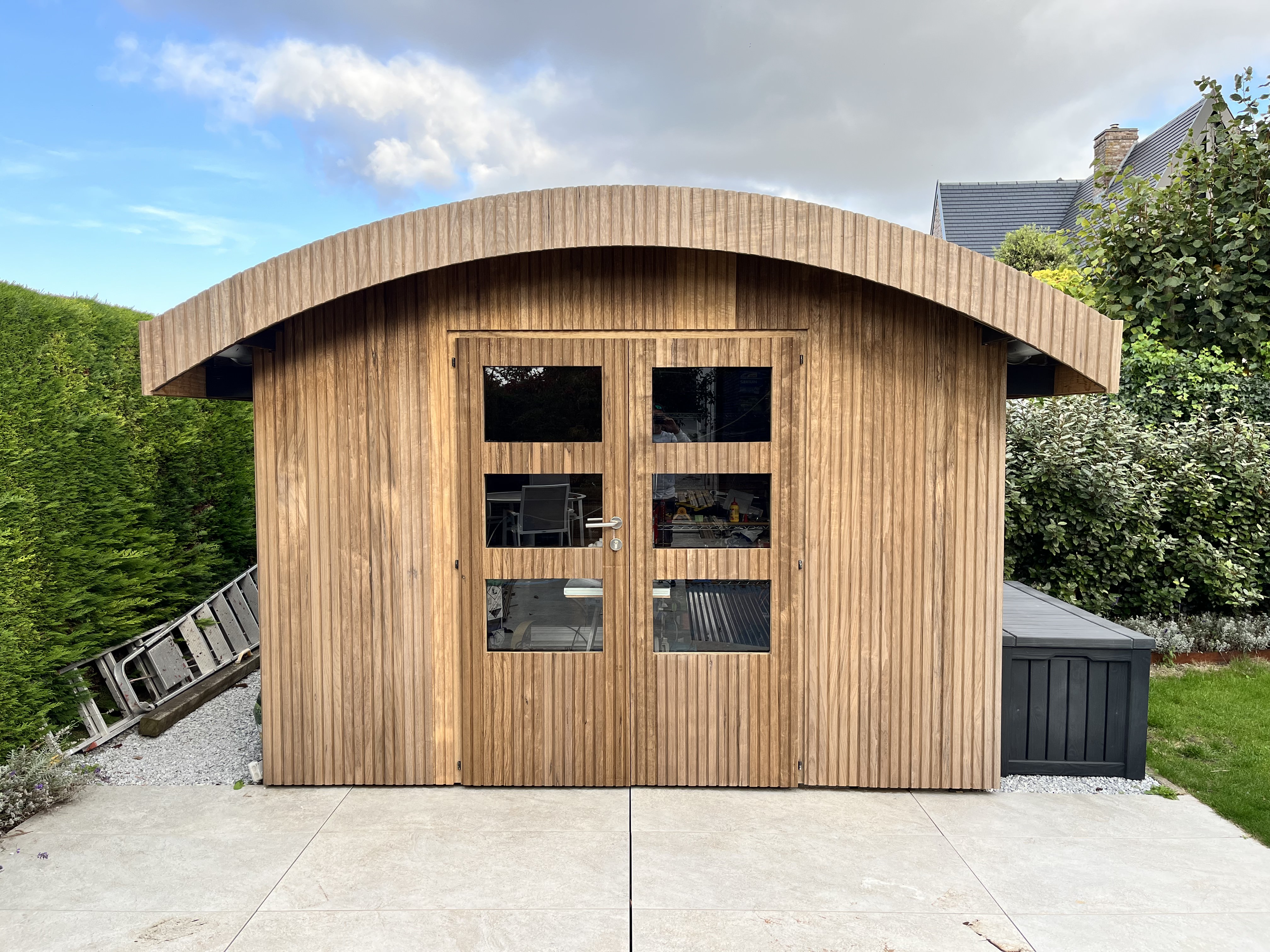 Herfstkoning 2025 / Bob uit Knokke-Heist / Thermo fraké tuinhuis