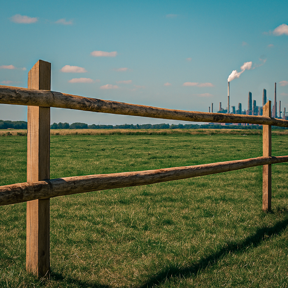 Kastanje paardenomheining - ‘Classic’