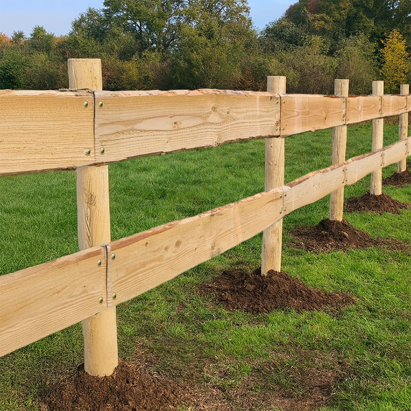 Kastanje paardenomheining ‘Rodeo’