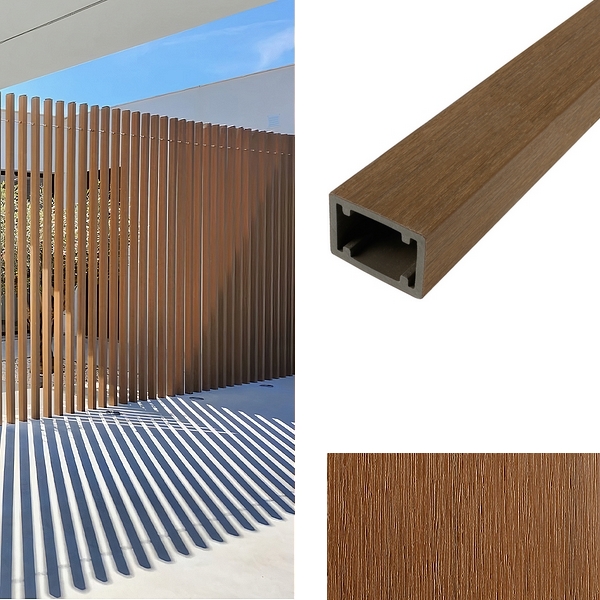 Composiet latten WEO® Brise-Soleil - Teak