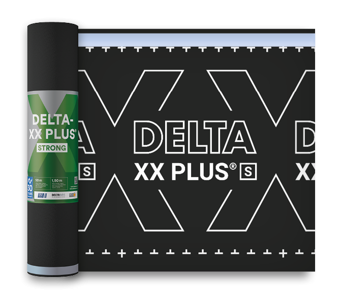 Delta onderdakfolie - XX Plus Strong - 75m²/rol