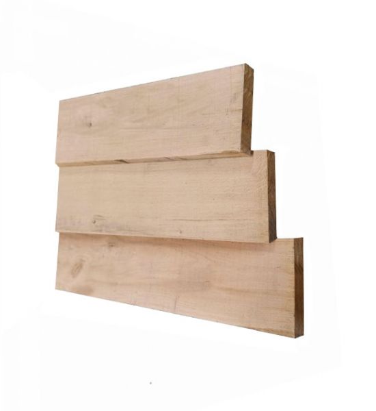 Eiken plank - 2,7 x 15 cm - fijnbezaagd