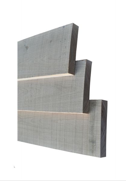 Eiken plank - 2,2 x 22 cm - fijnbezaagd