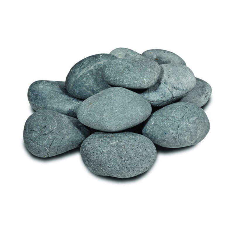 Beach pebbles - Antraciet - 30-60 mm