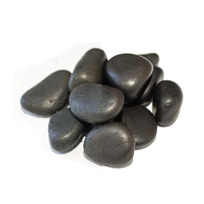 Beach pebbles - Zwart - 50-70 mm