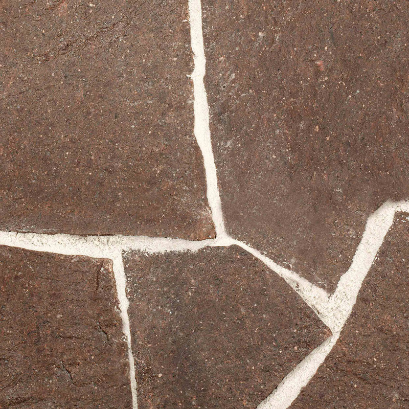 Italiaanse Porfier flagstones - Breukruw