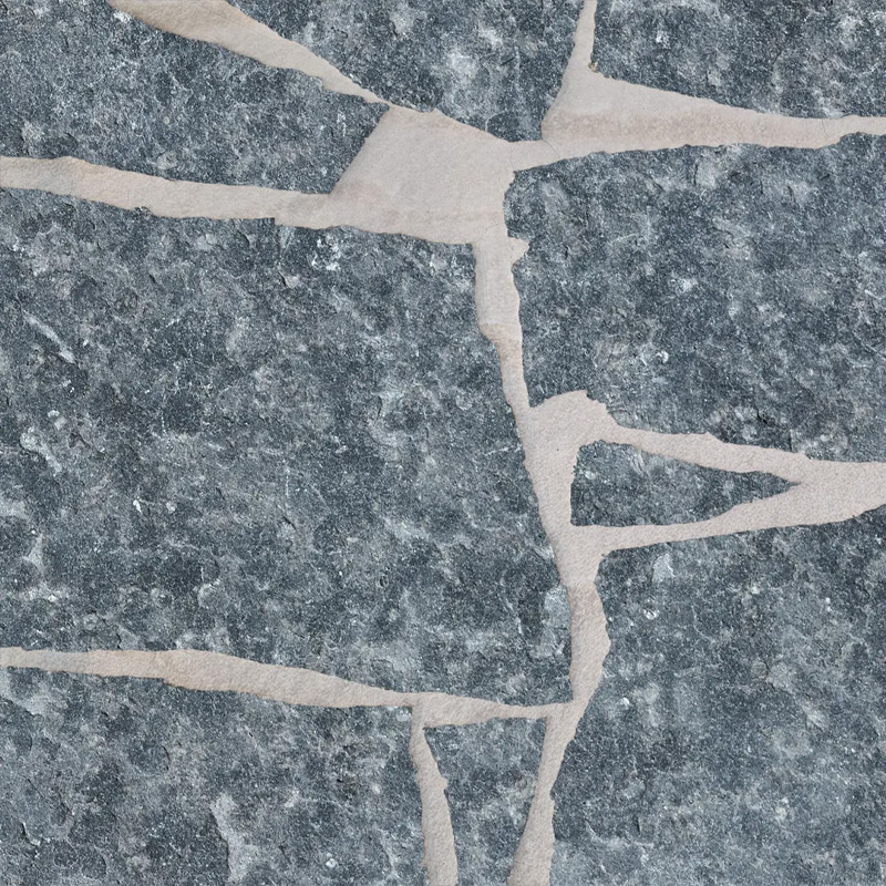 Kilkenny Limestone flagstones - Gevlamd