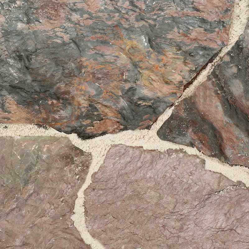 Violetto Leisteen flagstones - Breukruw