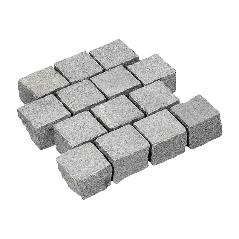 Tibet Dark graniet kassei - 10 x 10 cm