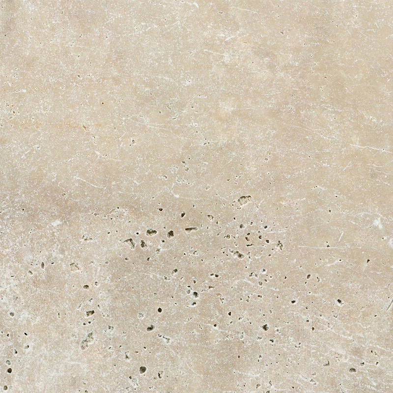 Travertin Ivory Cream terrastegel - 60 x 60 cm