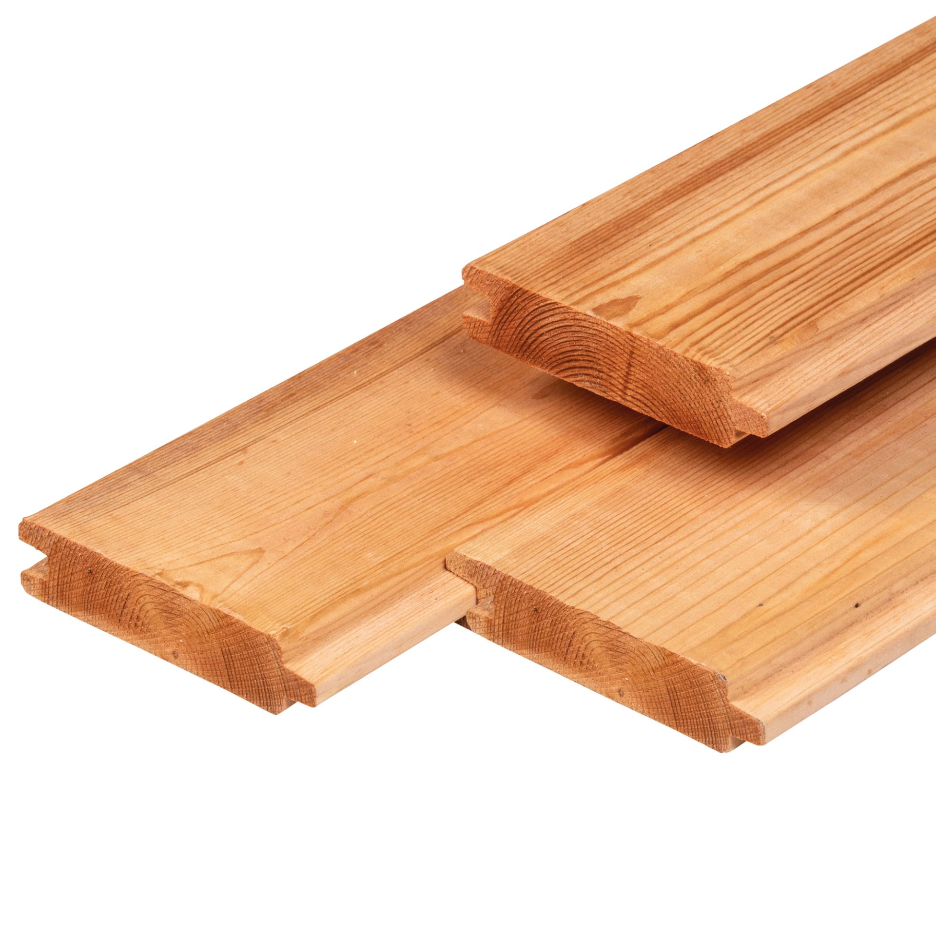 Red Class Wood blokhutplank - 13 cm breed