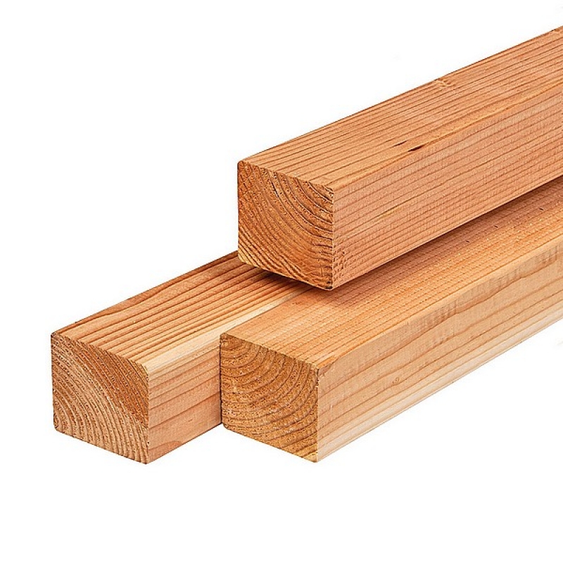 Red Class Wood kepers - geschaafd - 4,5 x 4,5 cm