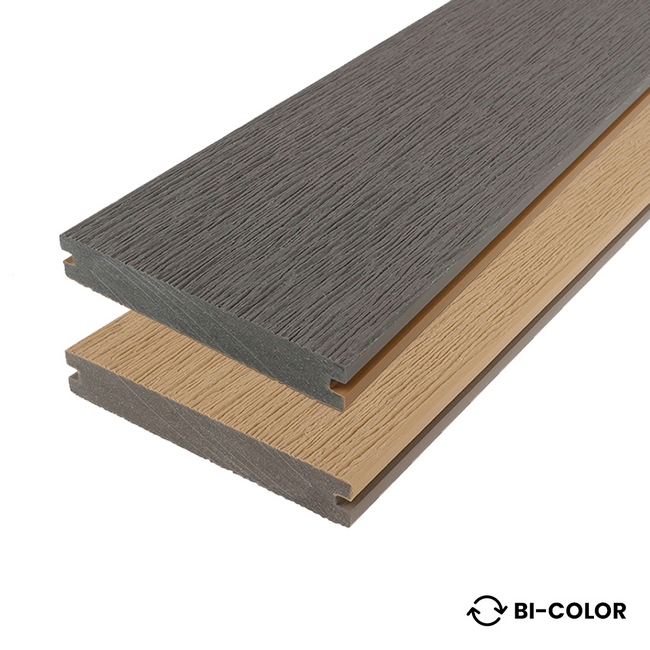 Composiet terrasplank Vintage - Bi-Color Lunar/Cedar