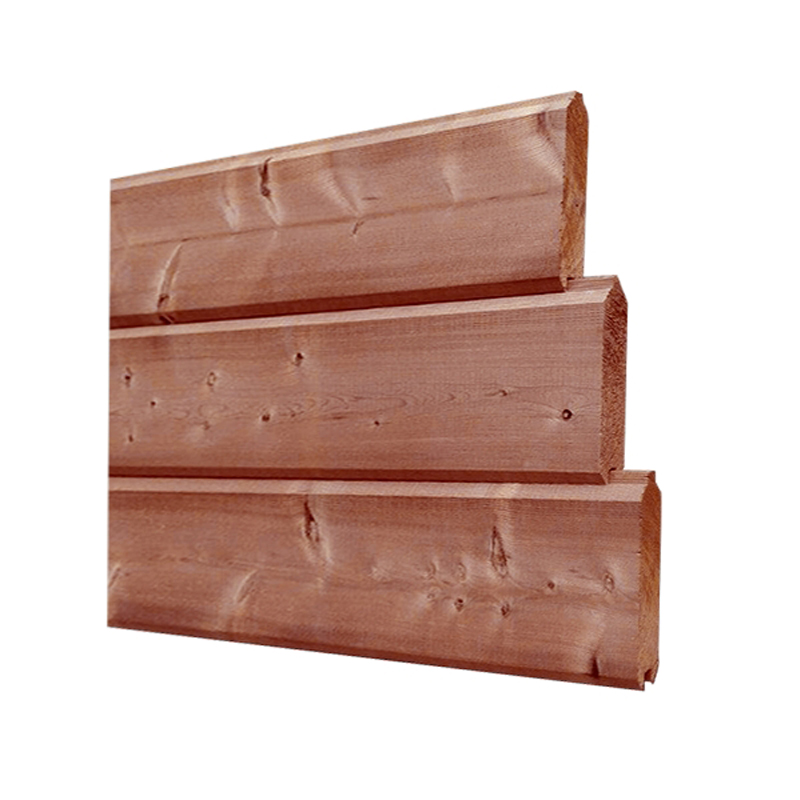 Thermowood blokhutplank - 2,6 cm dik