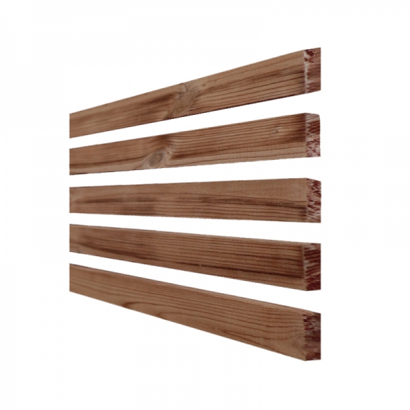 Thermowood latten - 4,2 cm breed