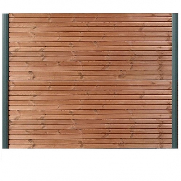 Plankenscherm Thermowood duo - 2,6 cm dik
