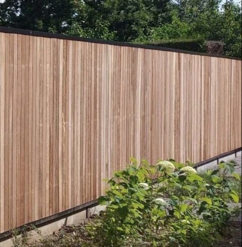 Tuinwand Thermo Ayous - Effen verticaal