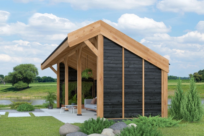 Kapschuur 'Boekelo' - Douglas - 9 x 3,4 m