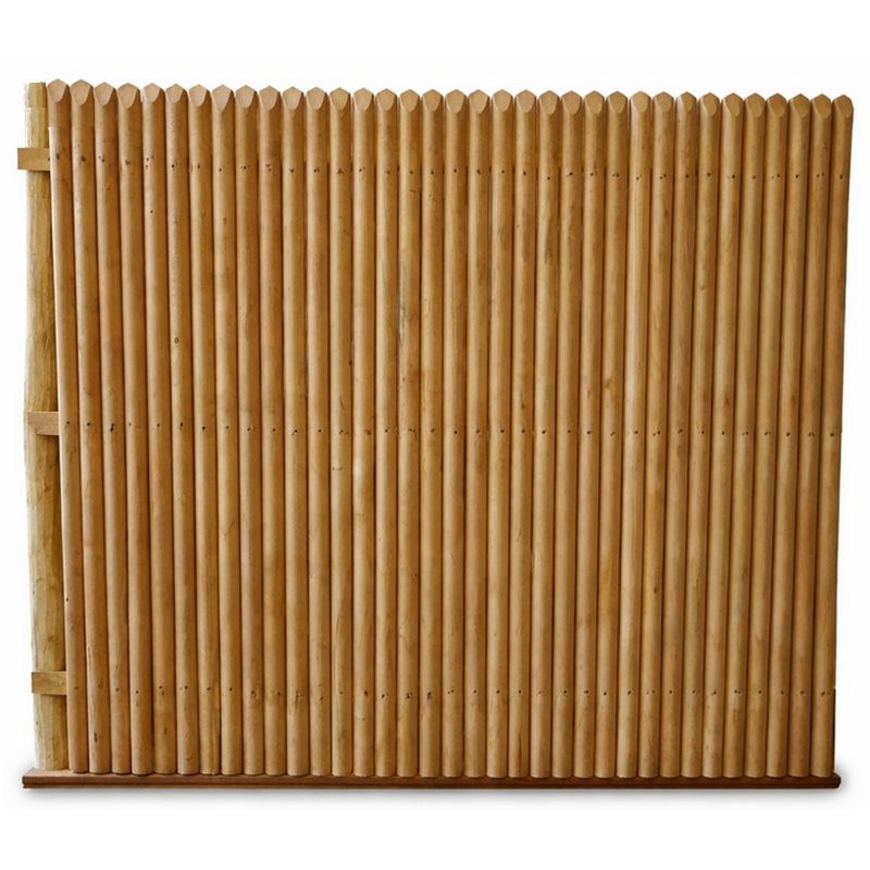 Tuinscherm Kastanje - Modern