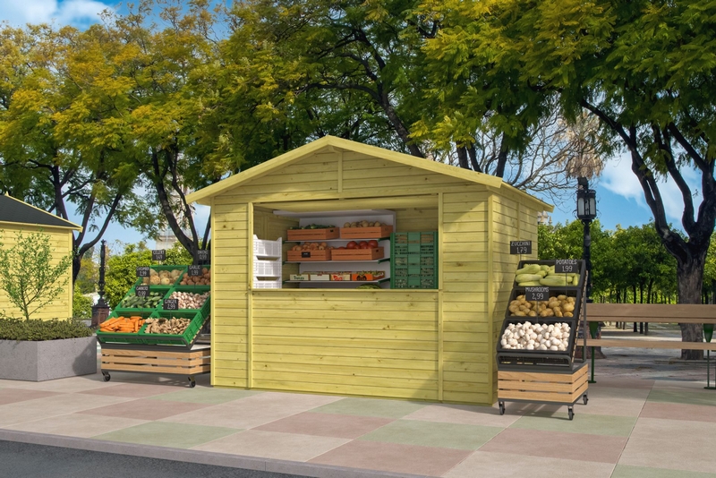 Kiosk 'Dancer' - Vuren - 3 x 2 m