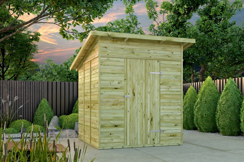 Geïmpregneerd Grenen tuinhuisje 'Olaf' - 2 x 2 m