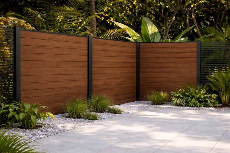 Composiet Plankenscherm 'Premium' - Ipé