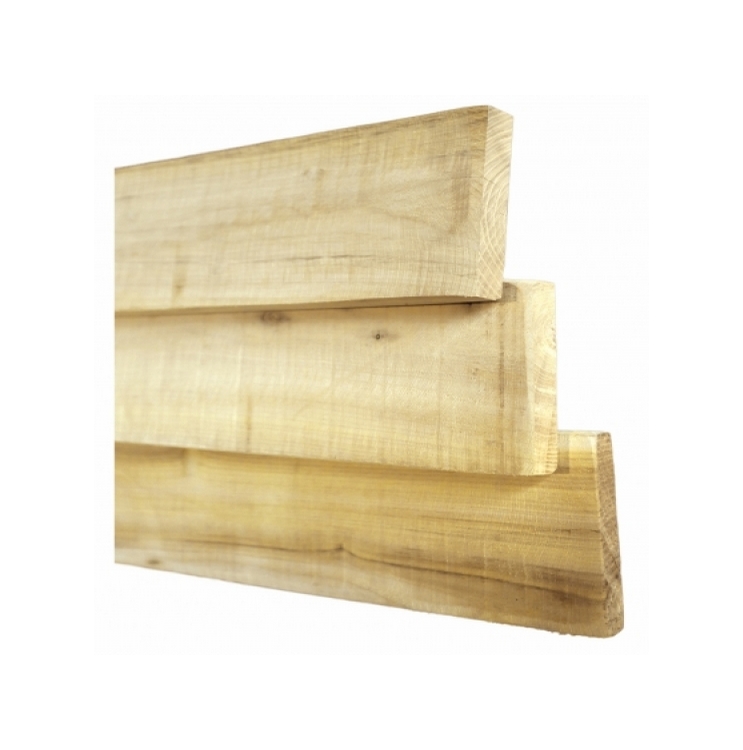 Robinia plank - 10 cm breed - fijnbezaagd