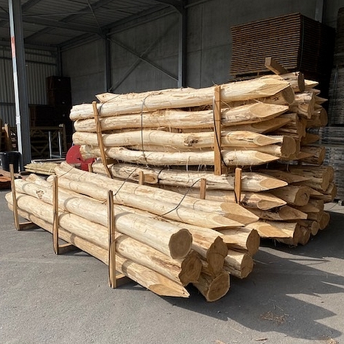 Robinia ronde palen - dia. 20-25 cm