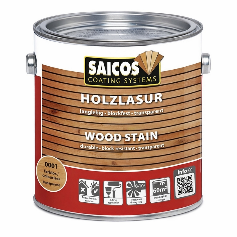 Wood Stain - Transparante Houtbeschermingsolie