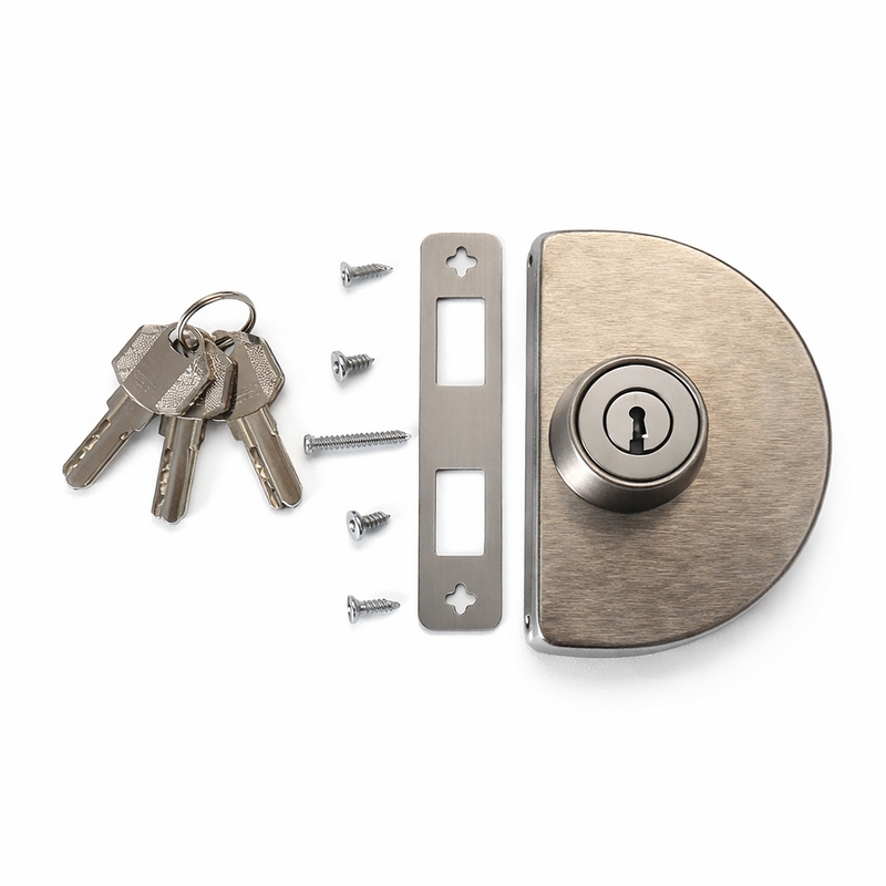 Slot voor glazen schuifwand – RVS