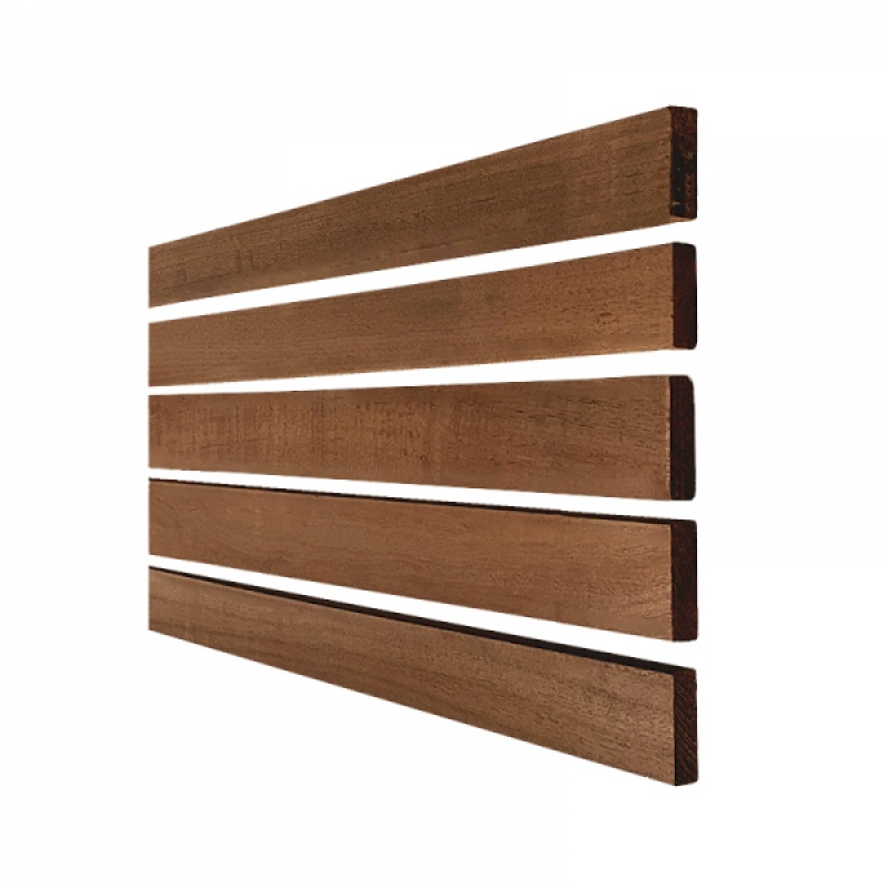 21,4m² - Thermo ayous latten - lengte 305 cm