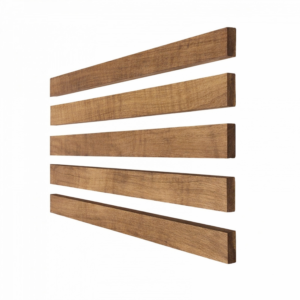 Thermo fraké latten - 4,4 cm breed