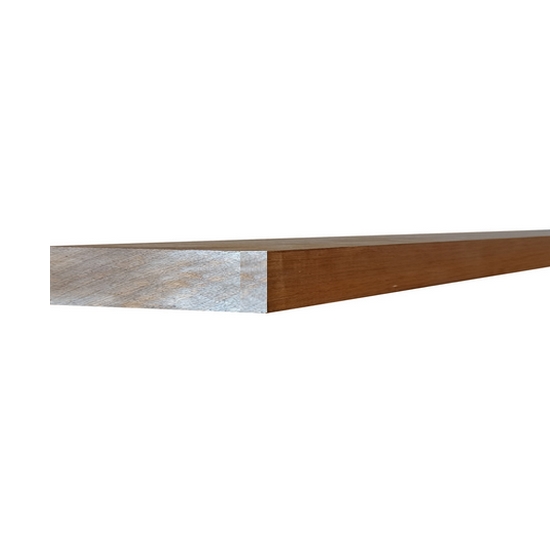 Thermowood keper geschaafd - 4,2 x 14,2 cm