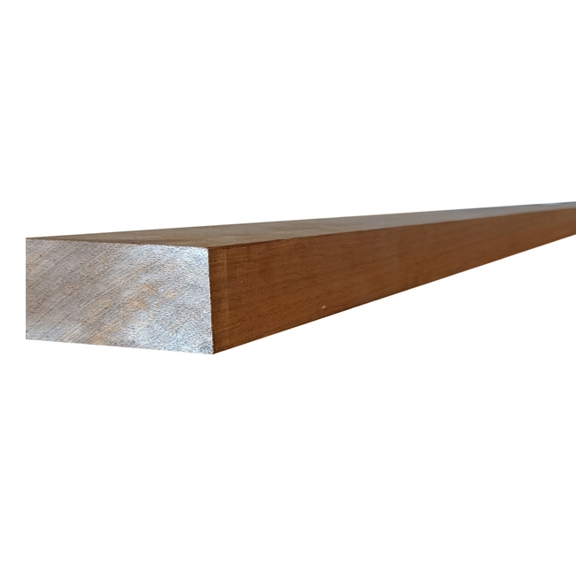 Thermowood keper geschaafd - 4,2 x 9,2 cm