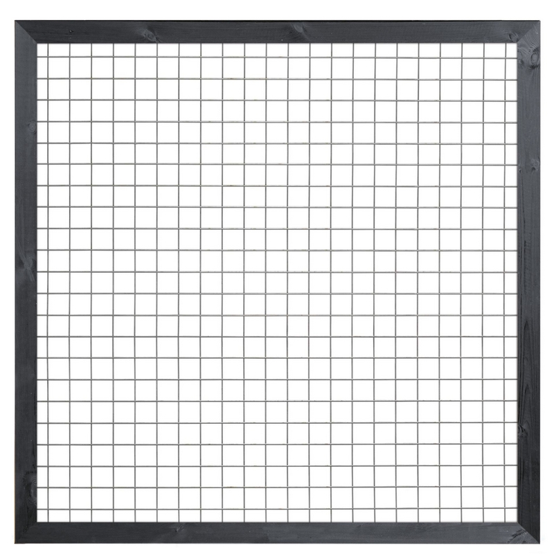 Gaaspaneel - Zwart grenen