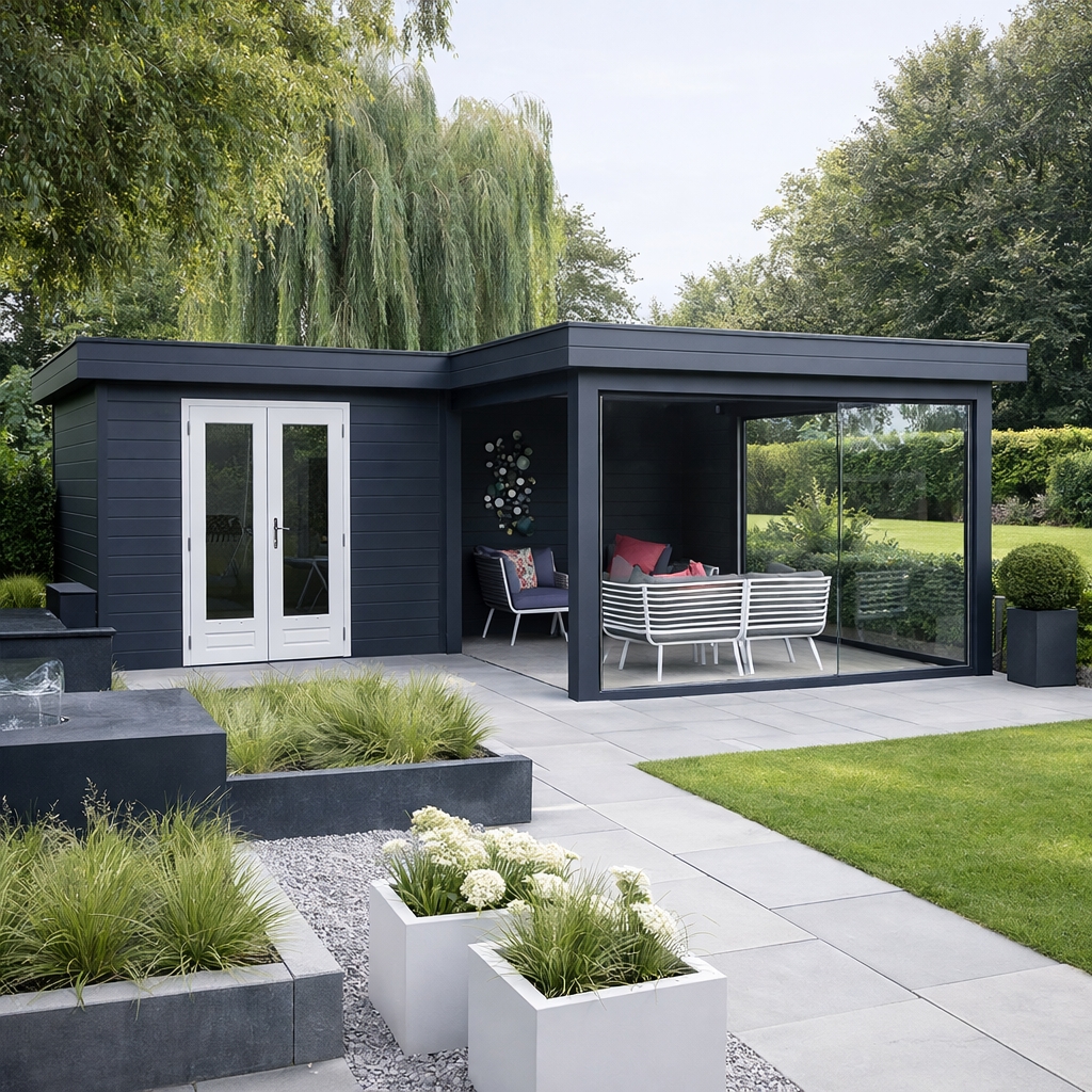 Poolhouse 'Jip' - Vuren - 6 x 4,2 m