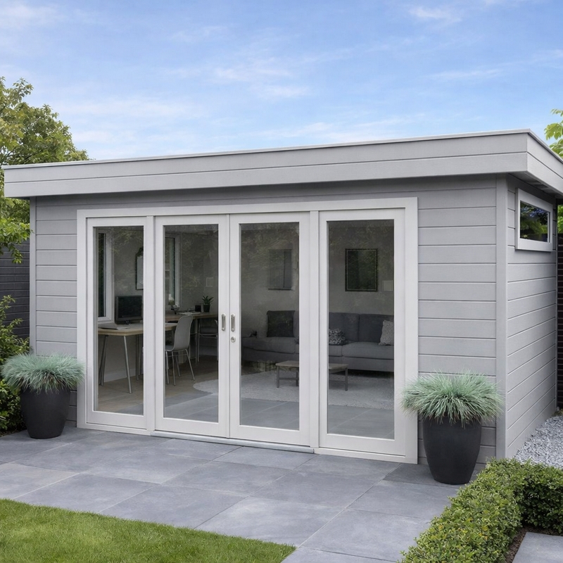 Tuinkantoor 'Teun' - Vuren - 4,2 x 3 m