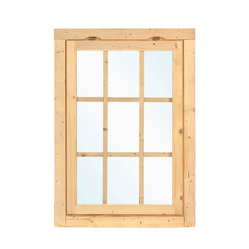 Uitzetraam W1 Vuren - 77 x 112 cm